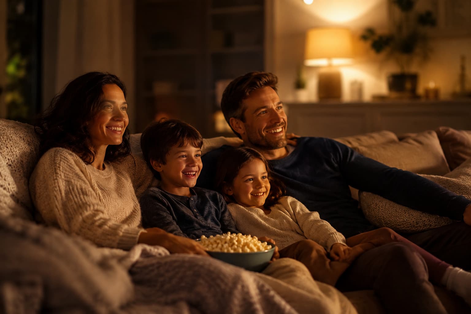 Theatrical masks representing mood-based movie filtering