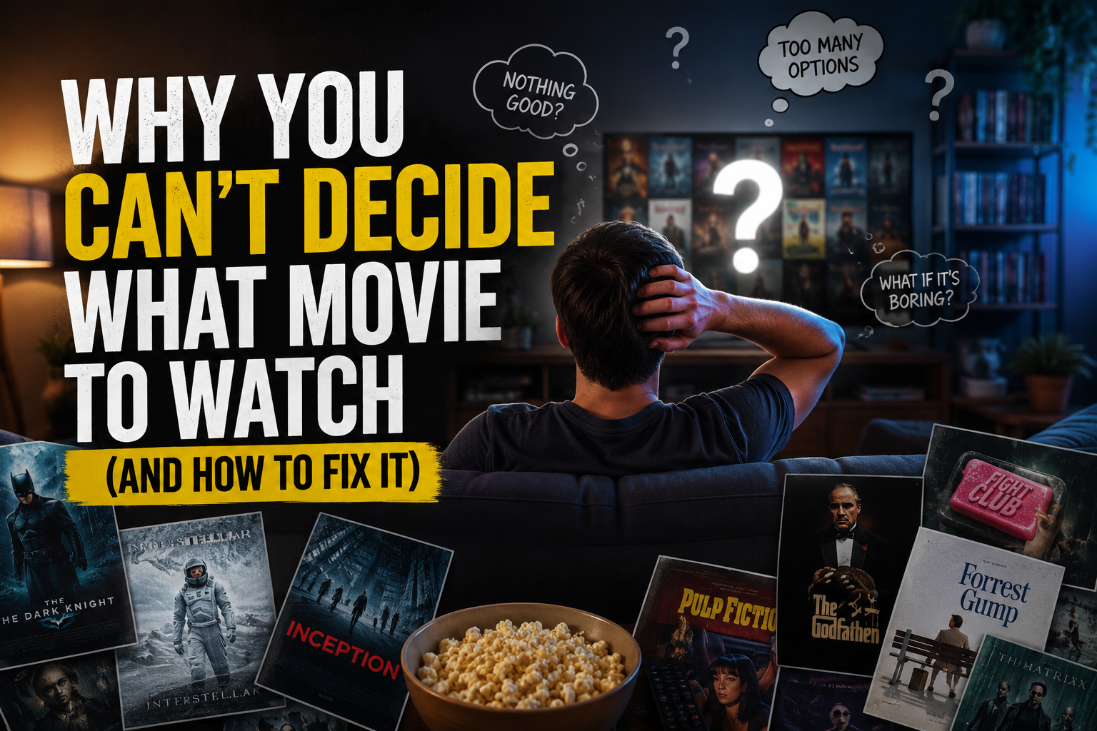 Why You Can't Decide What Movie to Watch (And How to Fix It)